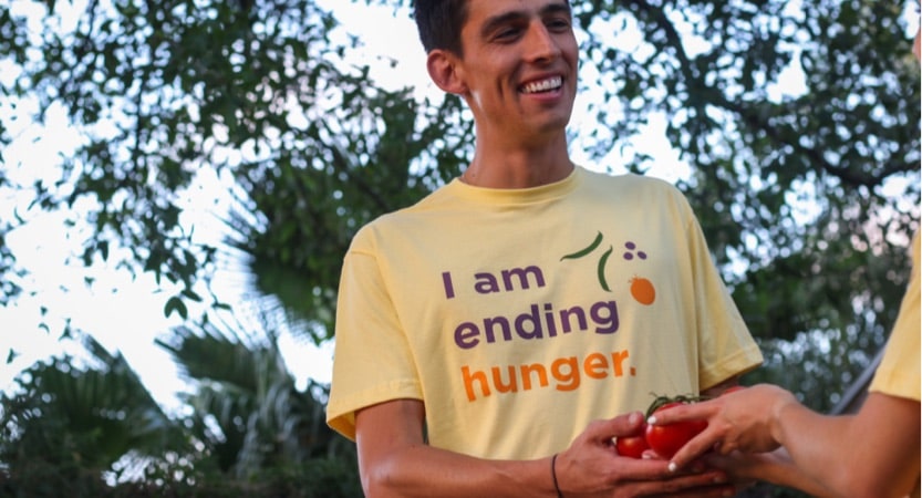 I am ending hunger shirt