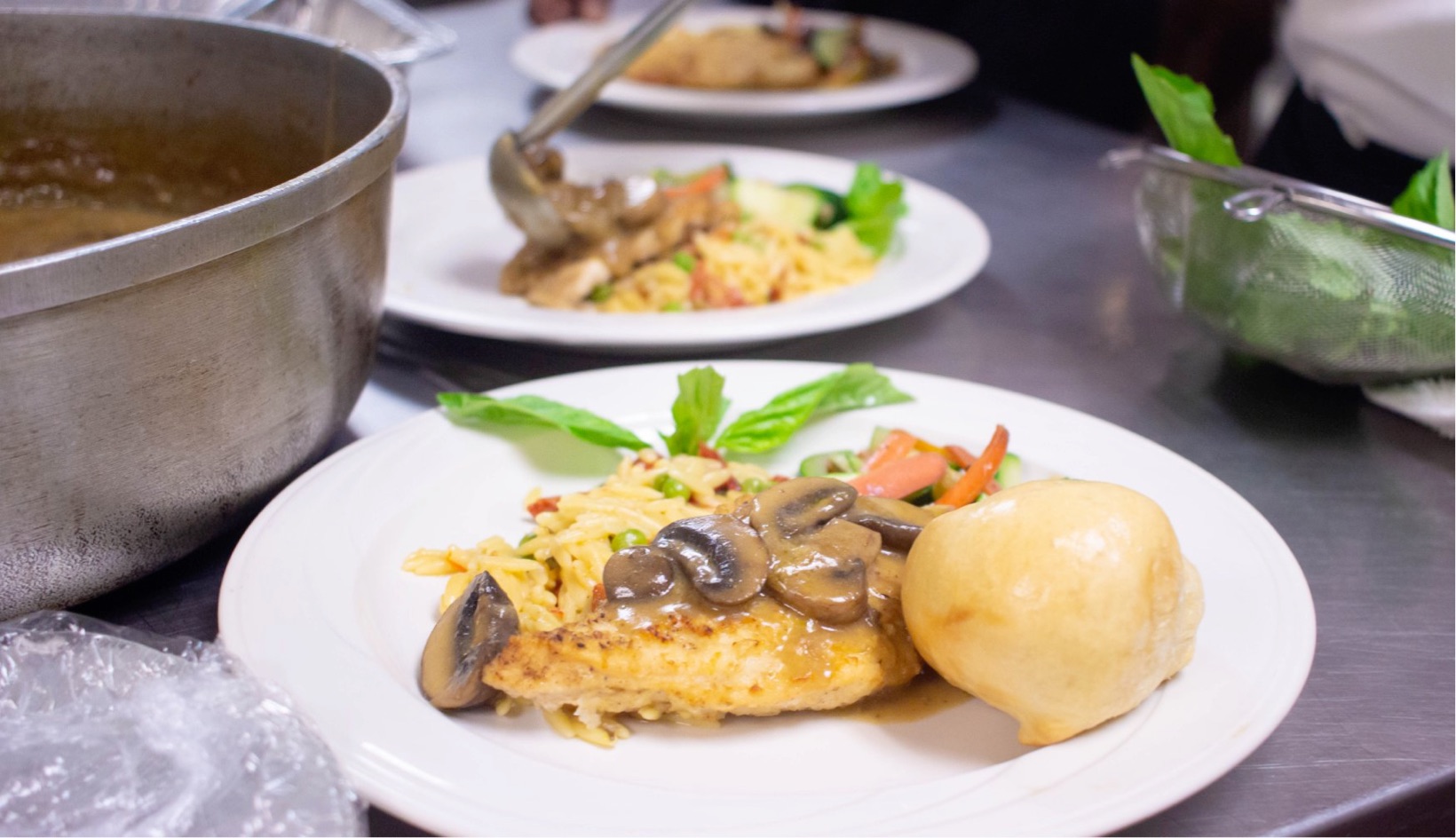 Food from trinity cafe