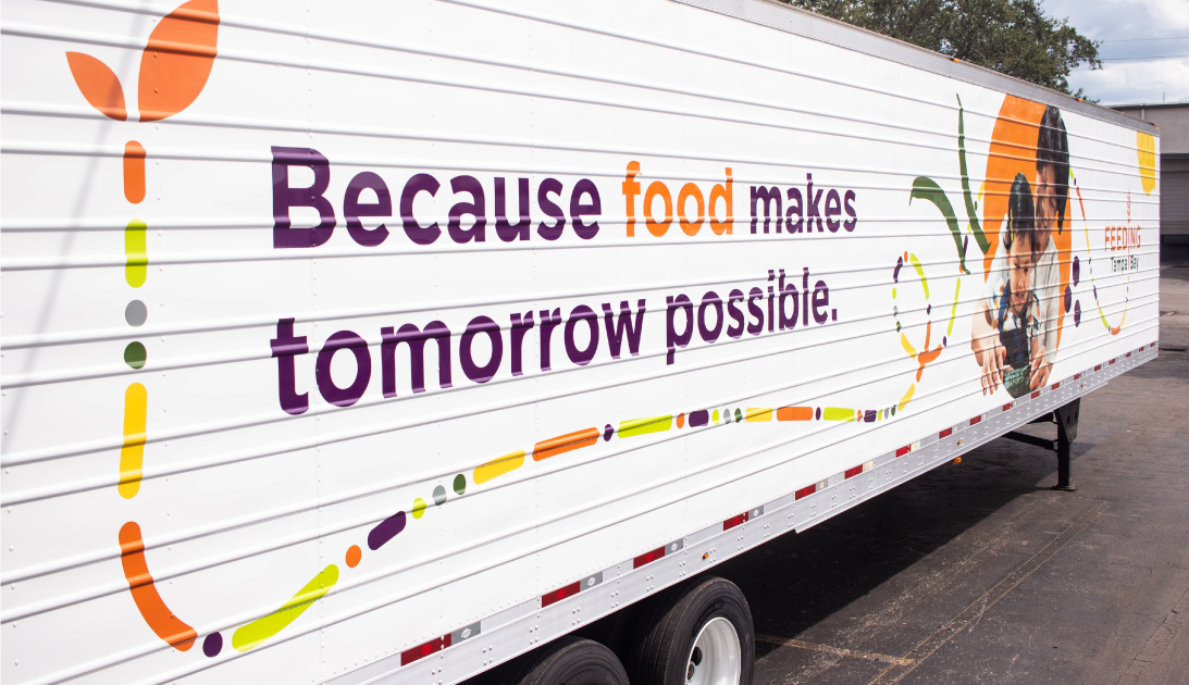 Feeding Tampa Bay truck