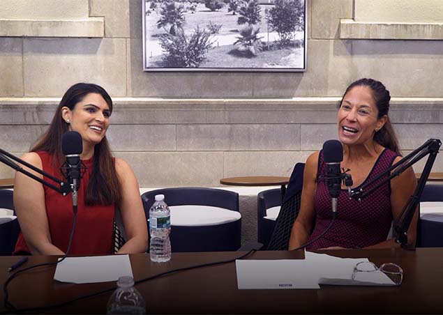 Dr. Sharma and Kim Christine from TGH