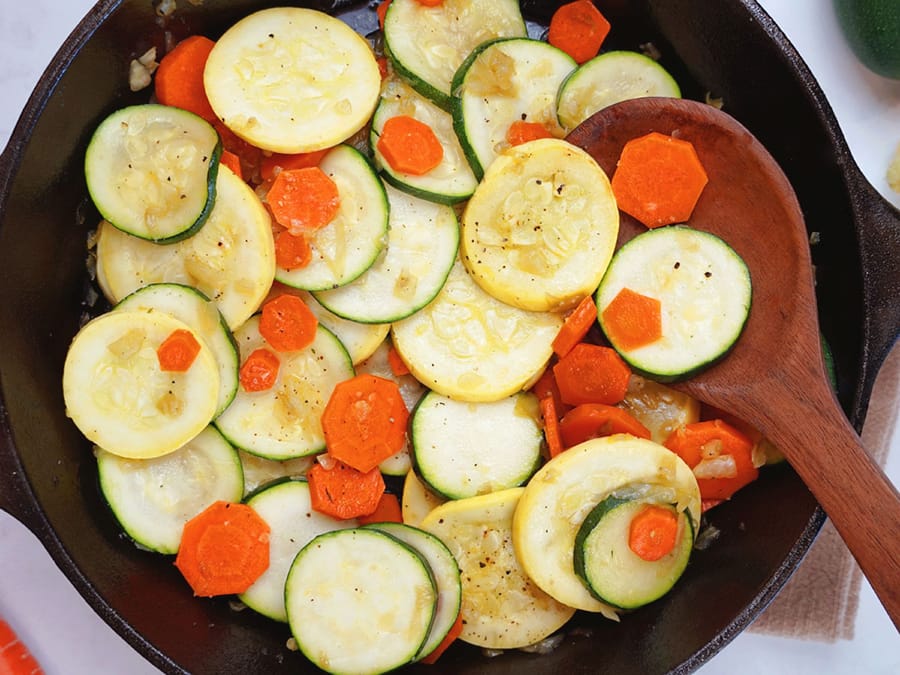 A picture of Summer Squash Stir Fry