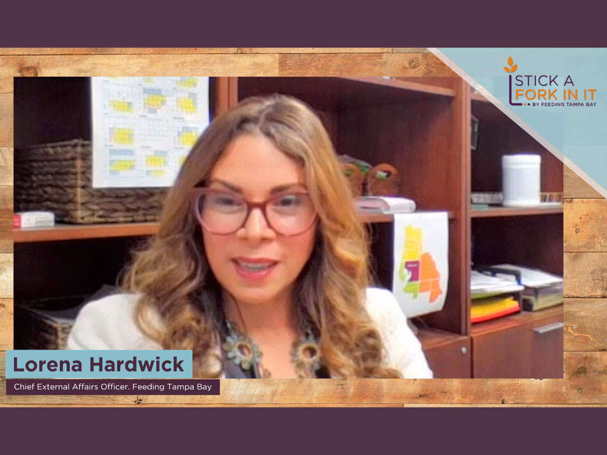 Photo of Feeding Tampa Bay Chief External Affairs Officer Lorena Hardwick