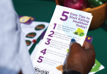 Nutrition education flyer