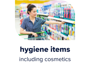 Women shopping for shampoo