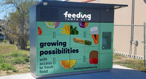 food lockers at Sulphur Springs